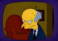 Mr. Burns from The Simpsons